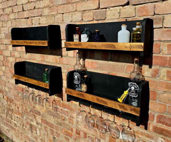 "Spirit Shelf" 60cm Black Ash Front (shelf only) - Image 3