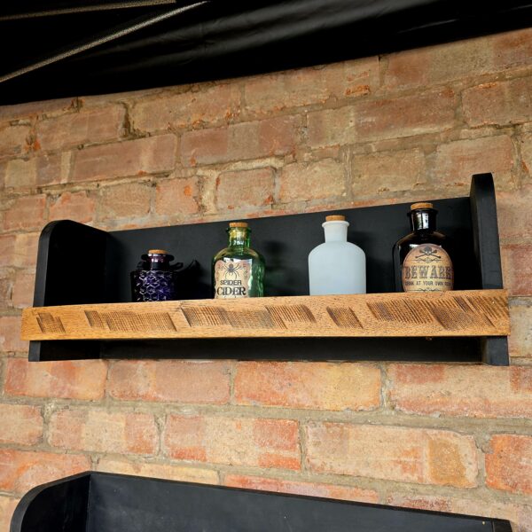"Spirit Shelf" 60cm Black Ash Front (shelf only) - Image 6