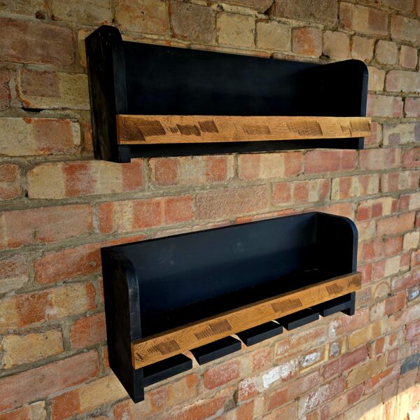 "Spirit Shelf" 60cm Black Ash Front (shelf only) - Image 9