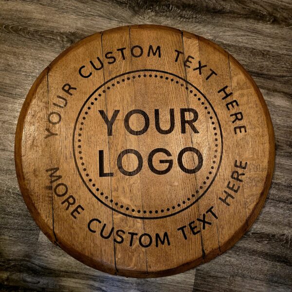 Custom Barrel Lid Wall Sign