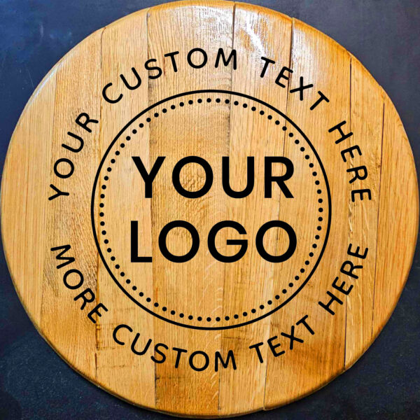 "(Custom Order) Barrel Lid Wall Sign"